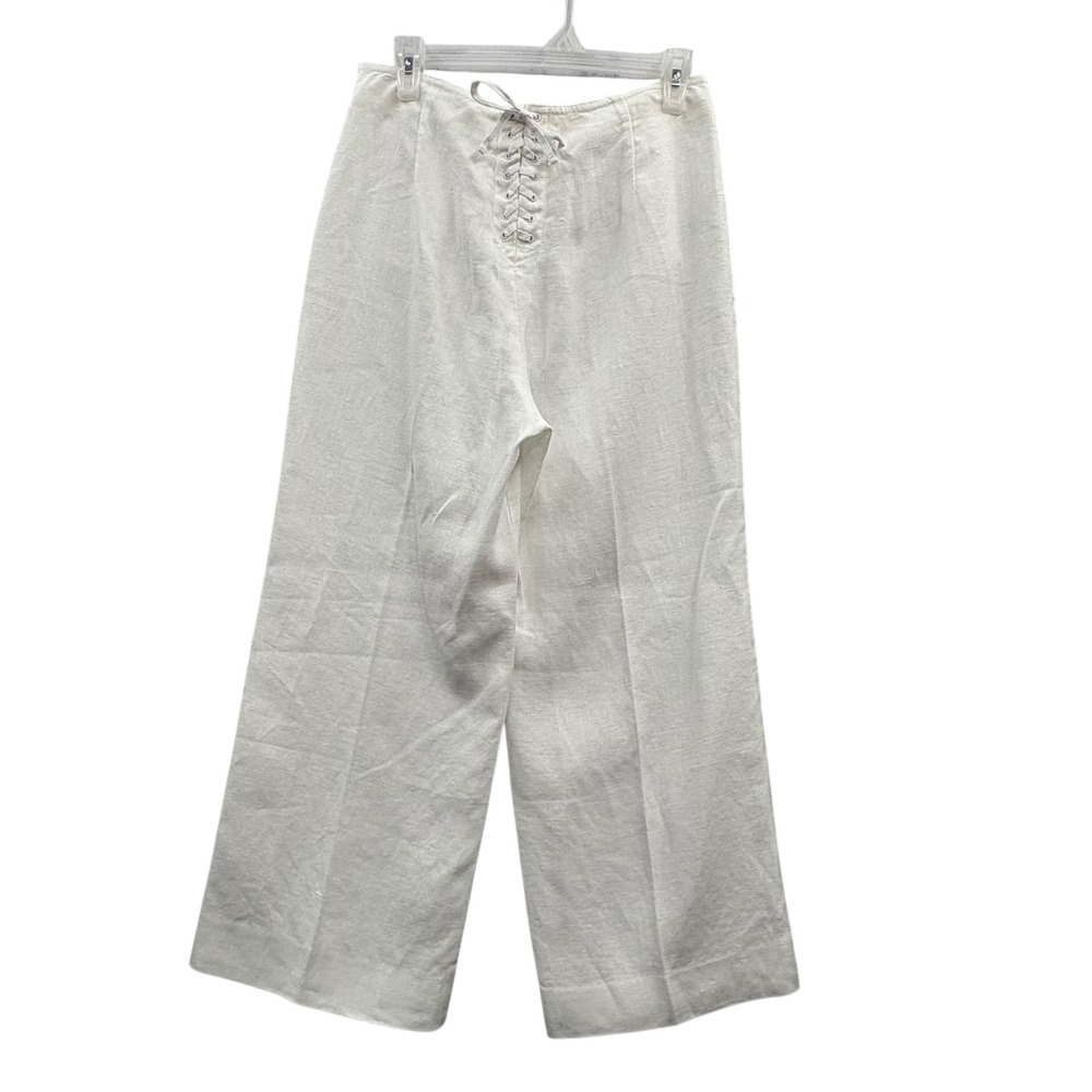 J. Crew linen sailor Wide Leg Pants - Picture 2 of 8